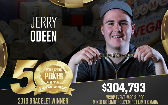 WSOP 2019: Jerry Odeen miażdży przeciwników w evencie mieszanym!