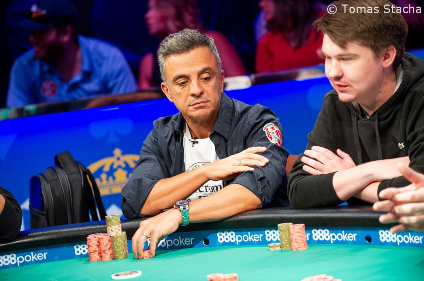 Mistrz ME WSOP z 2006 r. Joe Hachem ©Tomas Stacha/WSOP/Pokernews