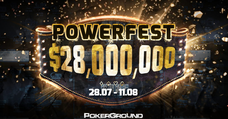 Powerfest X z 28.000.000$ w pulach nagród startuje już w niedzielę!