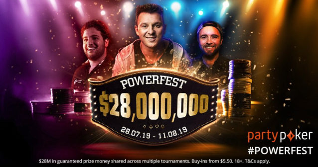 PROMOCJA: „Tydzień Satelit” do turniejów Powerfest na PartyPoker + Freeroll 10.000$