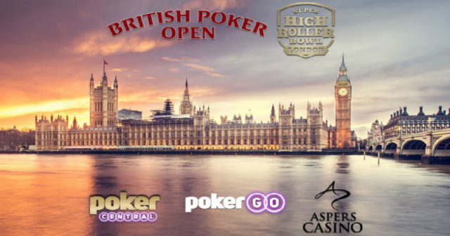 Super High Roller Bowl Londyn, British Poker Open – Poker Central rusza na podbój Europy