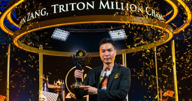 Triton Million: Amator Aaron Zang wygrywa turniej z największym wpisowym w historii!