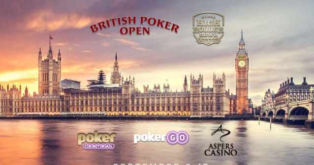 British Poker Open: Kolejny festiwal high stakes rozpocznie się już 2 września