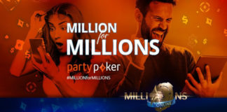 Million for Millions: Zagraj o przepustkę do turnieju z pulą 20.000.000$!