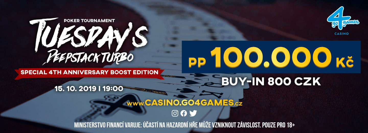 Tuesday Special - Go4games Hodolany