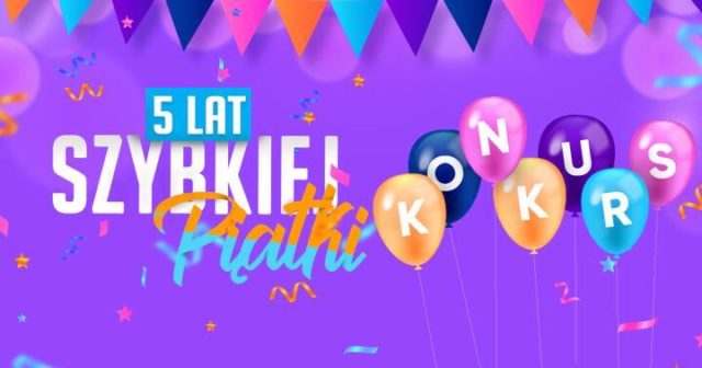 [KONKURS] 5 lat Szybkiej Piątki. Codziennie pięć książek do wygrania!
