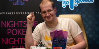 Poker Fever Series: Łukasz Sadłoń zdobywa pierwsze trofeum! Łukasz Sadłoń - Poker Fever Series