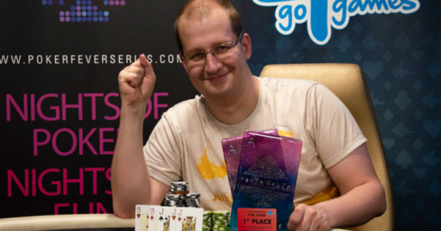 Poker Fever Series: Łukasz Sadłoń zdobywa pierwsze trofeum!