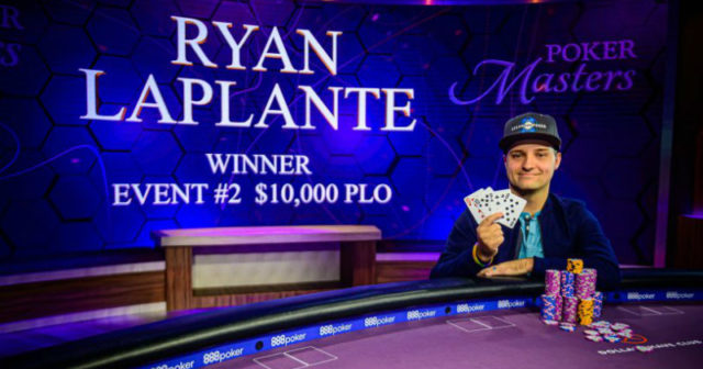 Poker Masters 2019: Ryan Laplante najlepszy w evencie Pot Limit Omaha