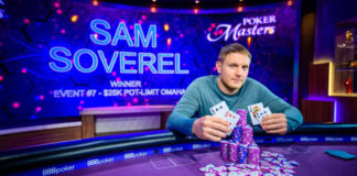 Poker Masters 2019: Sam Soverel najlepszy w evencie PLO za 26.000$ Sam Soverel - Poker Masters 2019