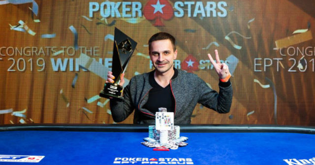 Mikalai Pobal zwycięża w Pradze i zdobywa drugi tytuł mistrzowski EPT!