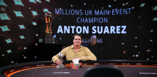 MILLIONS UK: Anton Suarez wygrywa 1.000.000$!