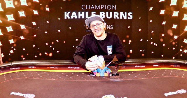 MILLIONS UK: Kahle Burns zwycięzcą Super High Rollera!