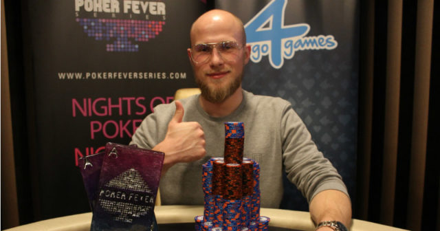 Kajetan Renke mistrzem Poker Fever CUP! Polak zgarnia ponad 37.000 złotych!
