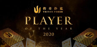 Triton Poker nagrodzi najlepszego gracza w 2020 roku Gracz Roku Triton Poker
