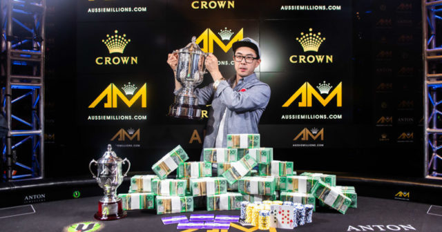 Aussie Millions: Vincent Wan zwycięża w Main Evencie!