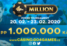 Go4Games MILLION: Krzysztof Dudzik na czele dnia 1A turnieju głównego