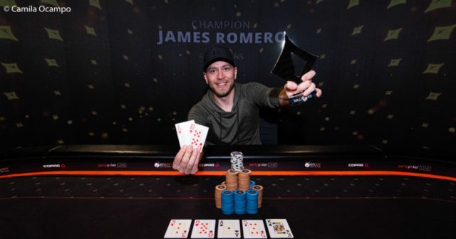 MILLIONS South America: James Romero zwycięzcą Super High Rollera
