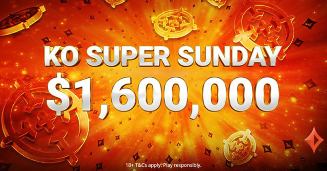 PartyPoker KO Super Sunday: 1.600.000$ w pulach gwarantowanych turniejów PKO!