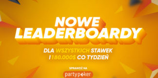 Party: Cash Game Leaderboards zmienia się dla graczy Mikro (+30.000$ i osobne rankingi!)