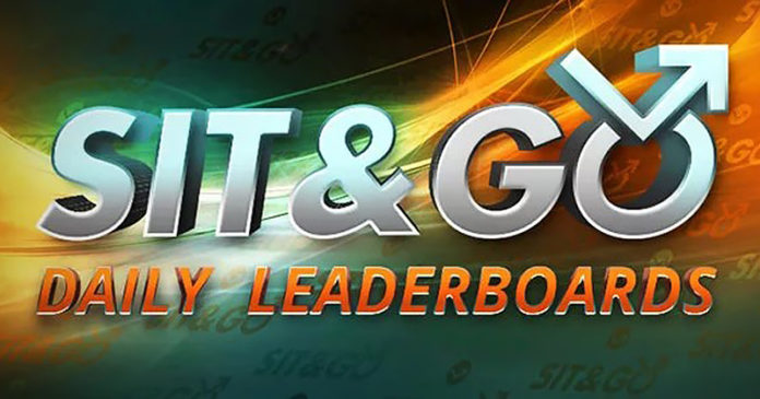 Sit & Go Daily Leaderboards