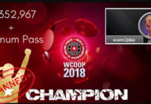 WCOOP 2018: Dyskwalifikacja zwycięzcy Main Eventu (wann2play)