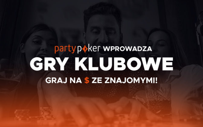 PartyPoker wprowadza prywatne gry Club Games!