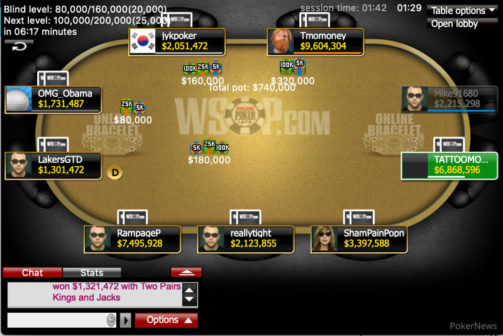 NLHE Grande Finale - WSOP Online