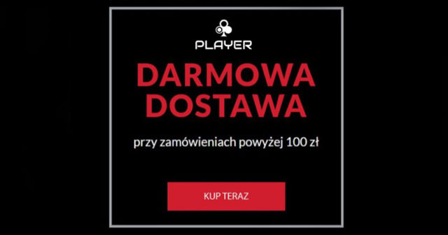 Tylko w sierpniu DARMOWA przesyłka od Wydawnictwa Player!