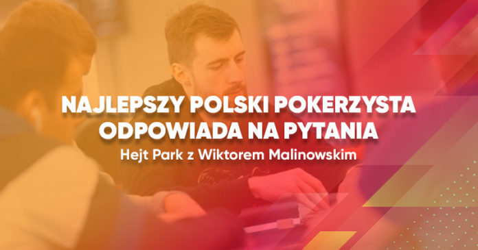Wiktor Malinowski w "Hejt Parku"