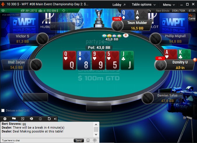 Dima Urbanowicz - WPT World Online Championship