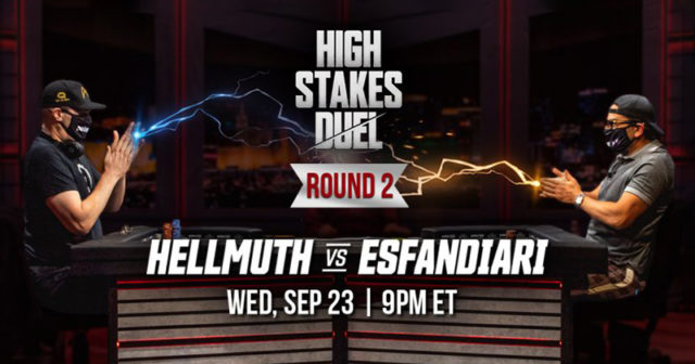 Zapowiedź drugiego starcia Hellmuth vs Esfandiari w ramach High Stakes Duel