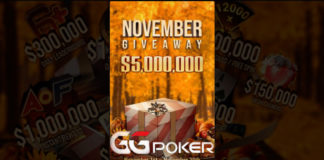5.000.000$ w listopadowych promocjach na GGPoker!