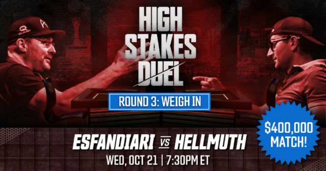 High Stakes Duel – Phil Hellmuth i Antonio Esfandiari zagrają o 400.000$