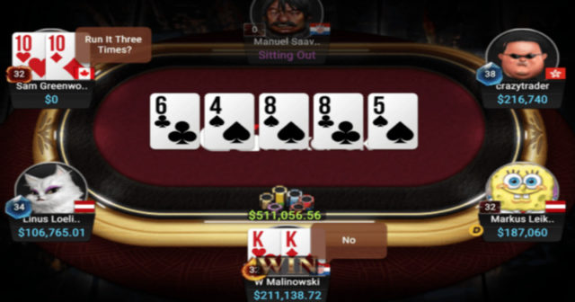 Dziesięć niesamowitych rozdań z wrześniowych cashówek high stakes