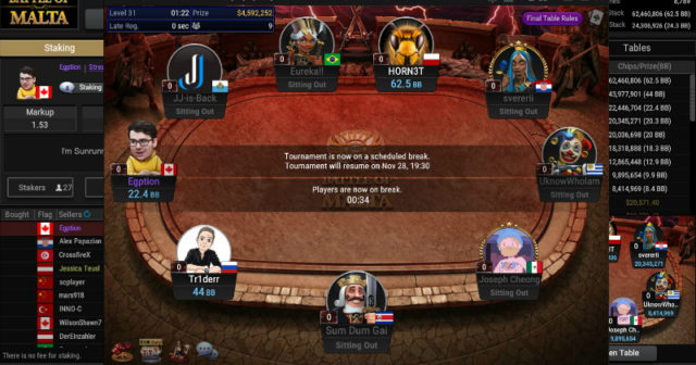 [STREAM] „HORN3T” liderem stołu finałowego w ME Battle of Malta Online!