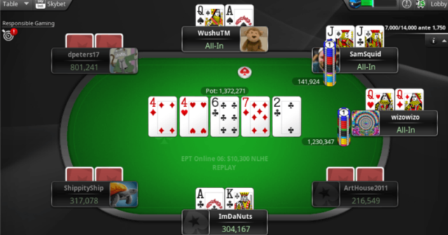 Pięć najciekawszych rozdań z festiwalu EPT Online