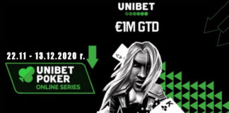 Unibet Online Series X – 1.000.000€ w listopadowej edycji