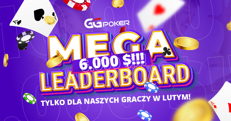 MEGA leaderboard na GGPoker