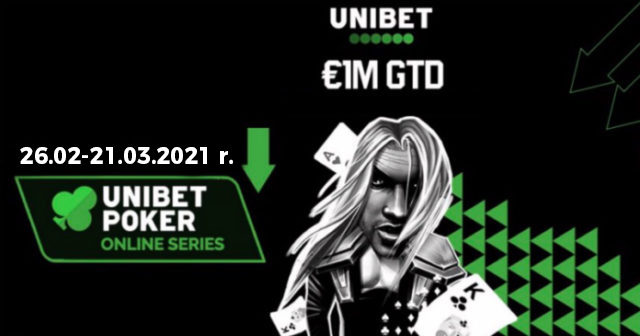 Unibet Online Series XI: 1.000.000€ czeka na grinedrów MTT