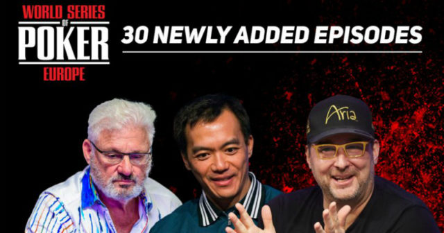 PokerGO udostępnia nagrania z dawnych festiwali WSOP Europe