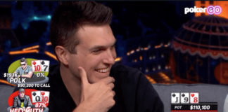 High Stakes Poker: Doug Polk spasował strita i uniknął coolera! Doug Polk - High Stakes Poker