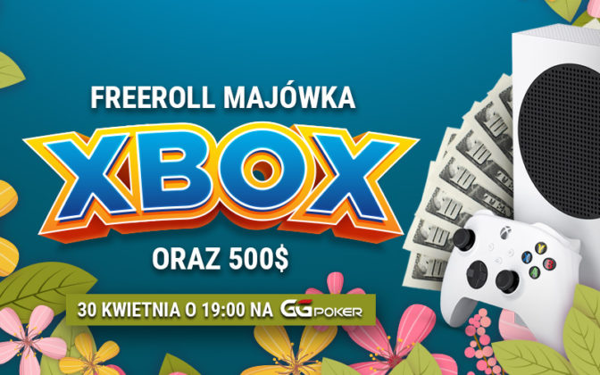 Majówka na GGPoker: Drugi tydzień z rzędu gramy o Xboxa i 500$!