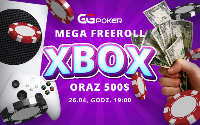 Wiosenny Freeroll na GGPoker: Konsola Xbox i 500$ w puli nagród!