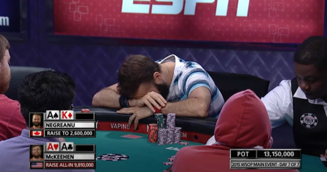 Stara szkoła vs. nowa szkoła – Daniel Negreanu analizuje rozdanie z Main Eventu WSOP