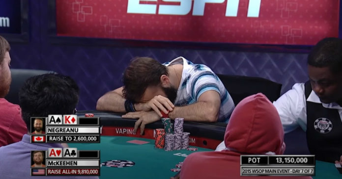 Daniel Negreanu vs. Joe McKeehen