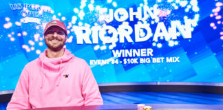 U.S. Poker Open: John Riordan najlepszy w Big Bet Mix, Cary Katz prowadzi w piątym evencie John Riordan - U.S. Poker Open
