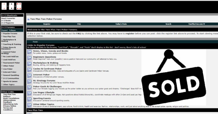 2+2 forum sold