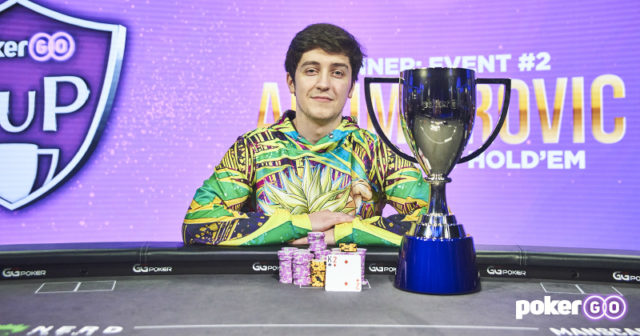 PokerGO Cup: Ali Imsirovic najlepszy w drugim evencie (183.000$)