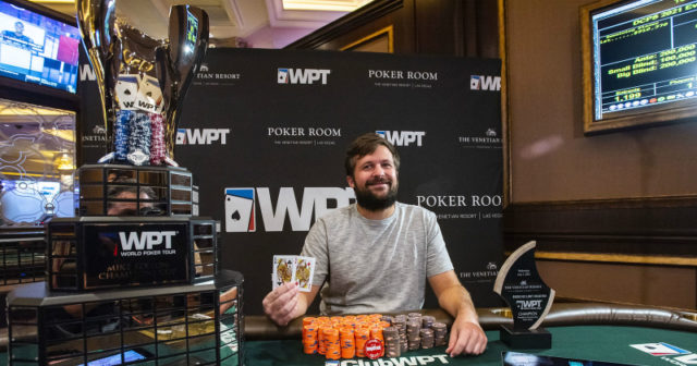 Chad Eveslage zwycięzcą turnieju głównego WPT Venetian